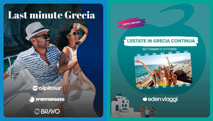 Offerte per la Grecia con Alpitour, Francorosso ed Eden